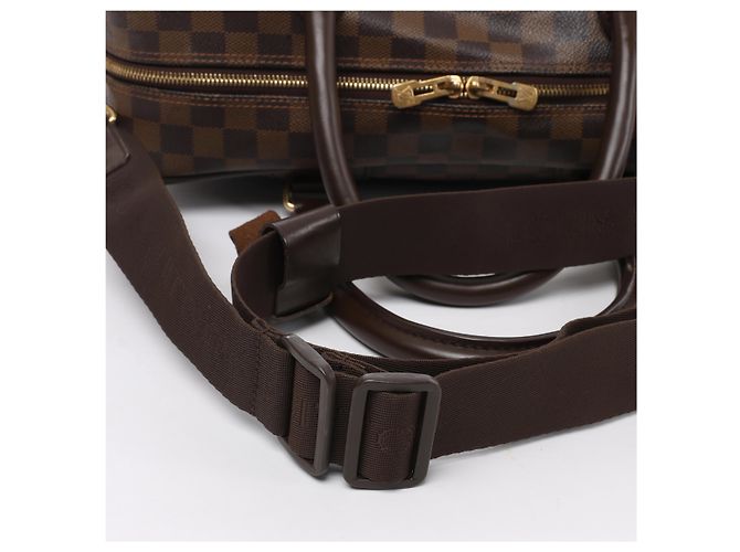 Borsa a mano 2Way Louis Vuitton Agal Damier Ebene in marrone N23252 - vista 11