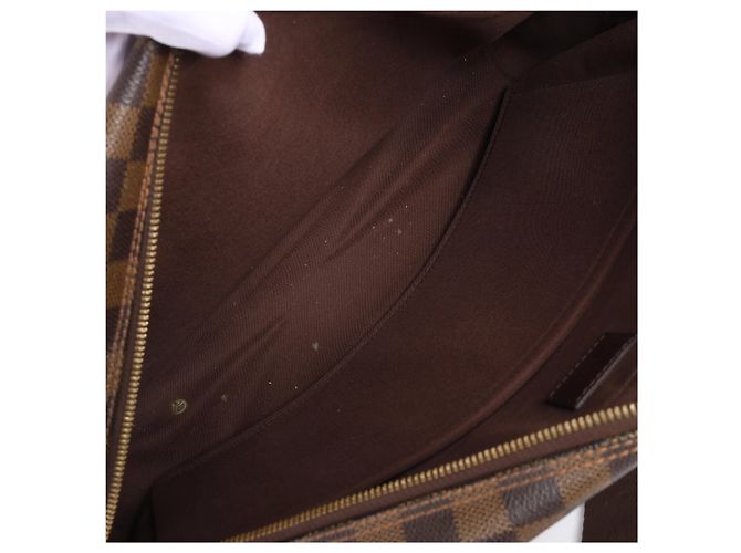 Borsa a mano 2Way Louis Vuitton Agal Damier Ebene in marrone N23252 - vista 12