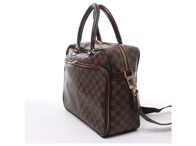 Borsa a mano 2Way Louis Vuitton Agal Damier Ebene in marrone N23252 - vista 2