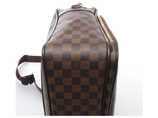 Borsa a mano 2Way Louis Vuitton Agal Damier Ebene in marrone N23252 - vista 9