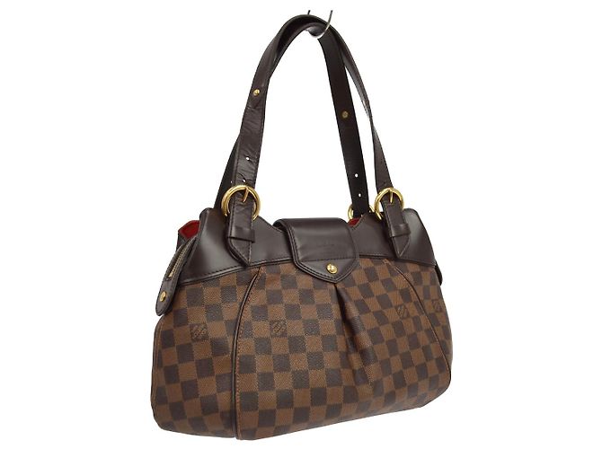 Louis Vuitton Sistina Damier PM Marrone - vista 2