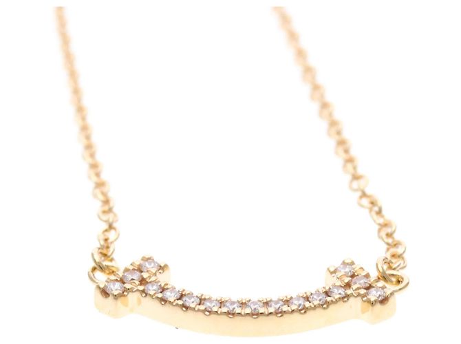 Pingente Tiffany & Co. T Smile Ouro Rosa 18K Small - vista 6