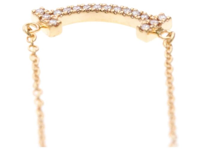 Pingente Tiffany & Co. T Smile Ouro Rosa 18K Small - vista 7