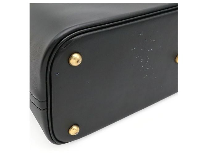 Hermès Borsa Hermes Bolide 35 in pelle nera Nero - vista 4