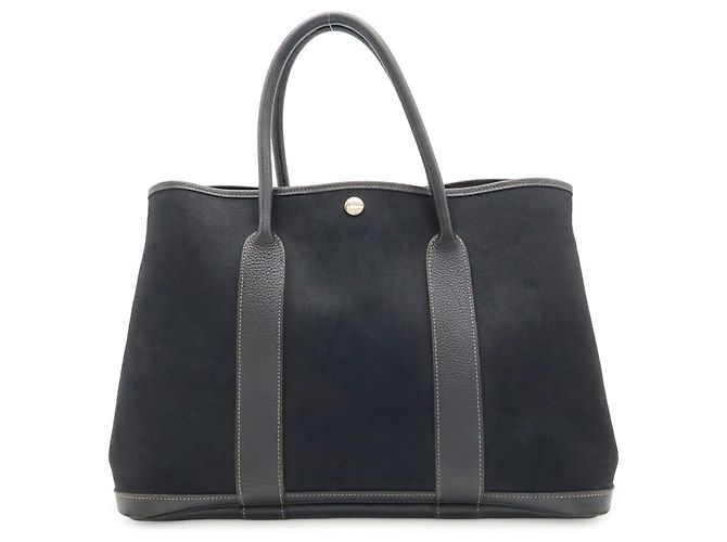 Hermès Borsa Tote Hermes Garden PM Nero - vista 2