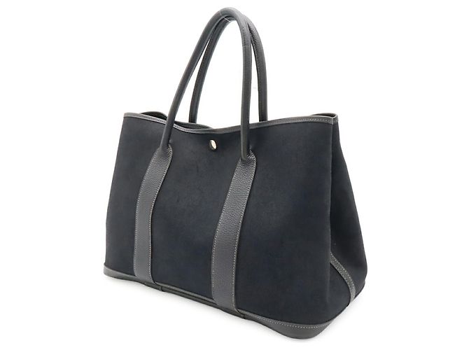 Hermès Borsa Tote Hermes Garden PM Nero - vista 3