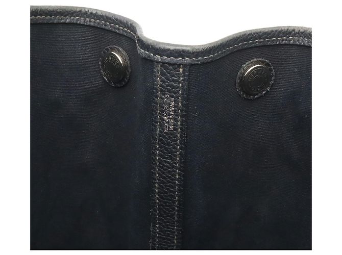 Hermès Borsa Tote Hermes Garden PM Nero - vista 7
