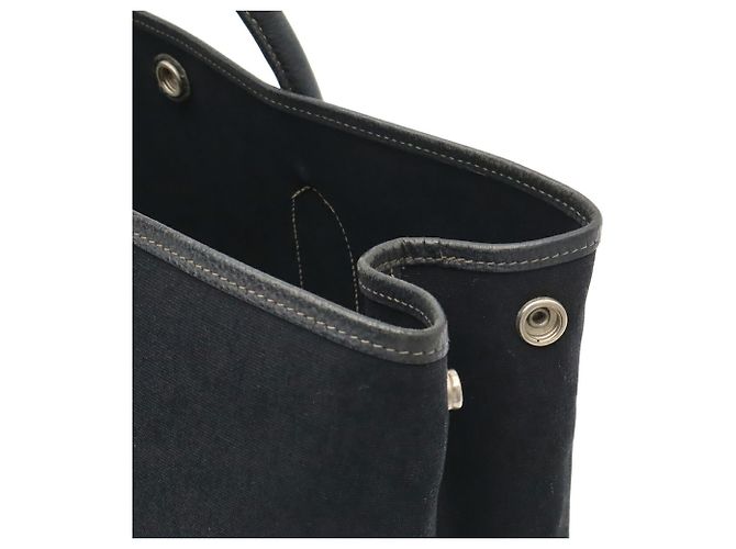 Hermès Borsa Tote Hermes Garden PM Nero - vista 9