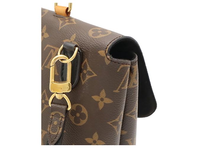 Louis Vuitton Monogram Marignan Handtasche Schwarz - Ansicht 6