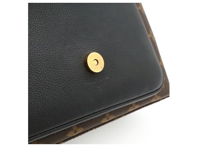Louis Vuitton Monogram Marignan Handtasche Schwarz - Ansicht 9