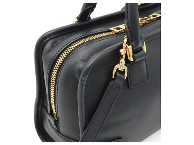 Borsa Loewe Amazona 23 Anagram Nero - vista 6