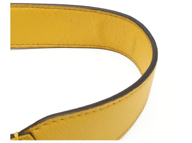 Borsa a secchiello Fendi Montresor Giallo - vista 5