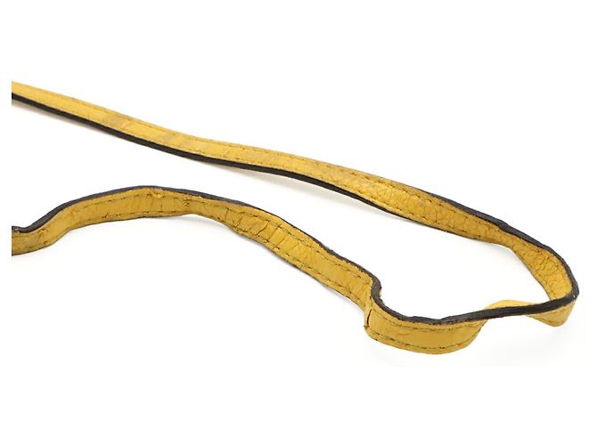 Borsa a secchiello Fendi Montresor Giallo - vista 7