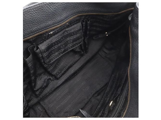 Céline Borsa a tracolla Celine Bittersweet Nero Bianco - vista 8