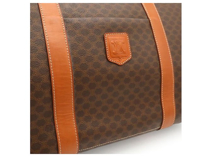 Céline Borsa Tote Celine Macadam Pattern Marrone Marrone scuro - vista 9