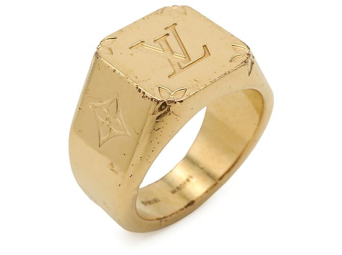 Louis Vuitton Gold Signet Ring Golden - Ansicht 2