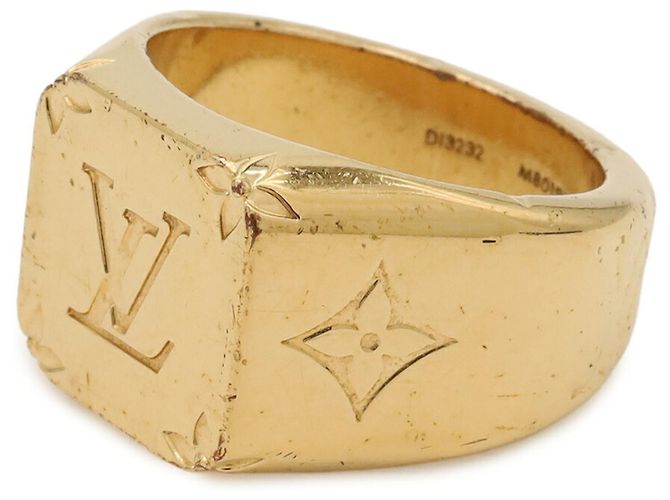 Louis Vuitton Gold Signet Ring Golden - Ansicht 3