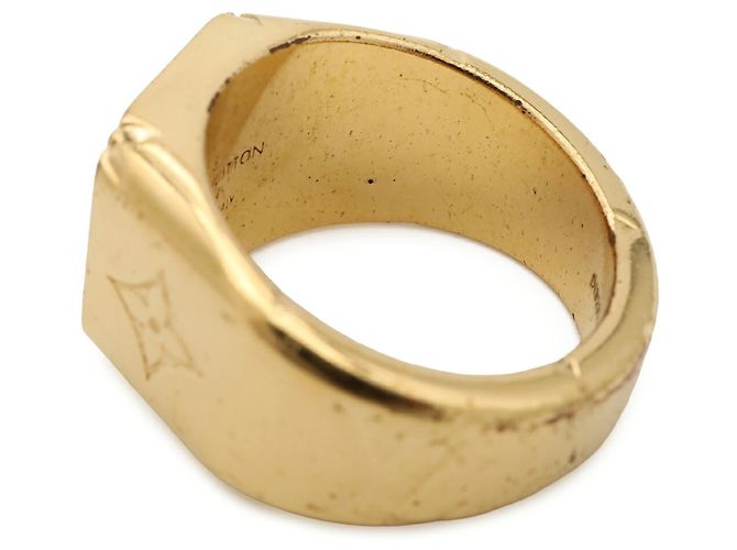 Louis Vuitton Gold Signet Ring Golden - Ansicht 6