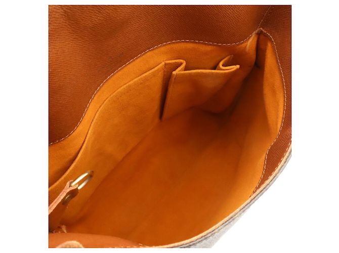 Borsa a tracolla Louis Vuitton Monogram Musette Marrone Bianco Monogramma - vista 6