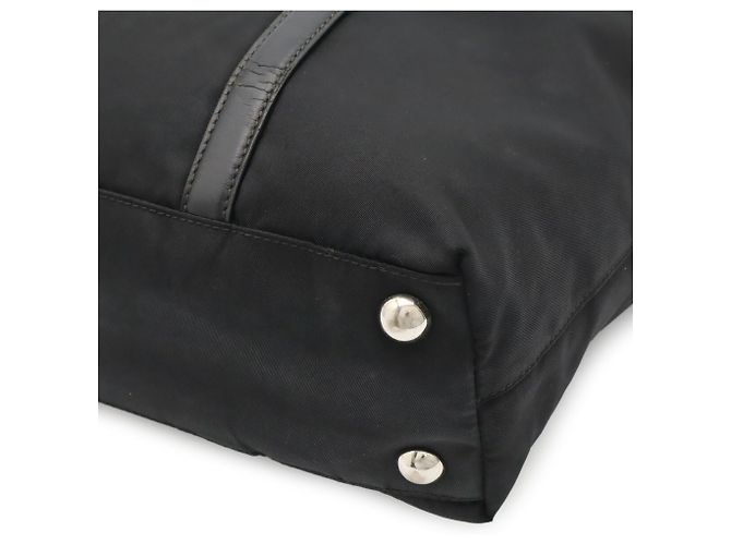 Tote Bolso Prada Triangle - BN1066 Negro Azul - vista 4