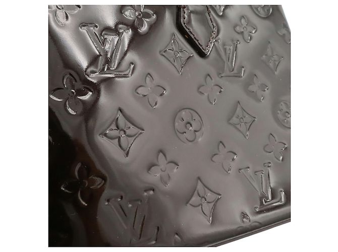 Borsa Louis Vuitton Monogram Vernis Wilshire PM Bordò - vista 9