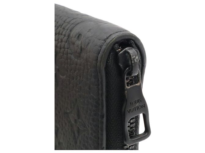 Cartera Zippy Monogram Taurillon Louis Vuitton Negro - vista 5