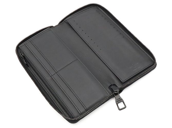 Cartera Zippy Monogram Taurillon Louis Vuitton Negro - vista 6