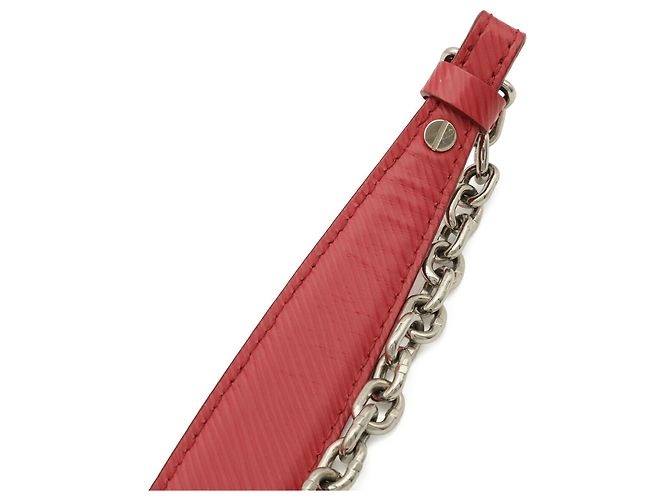 Borsa a tracolla Louis Vuitton Epi Twist MM Fuschia - vista 6