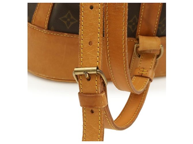 Borsa a tracolla Louis Vuitton Monogram Randonee GM Marrone - vista 5