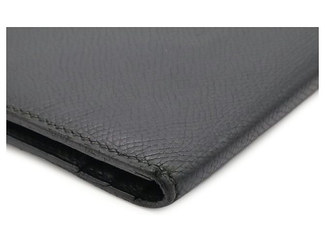 Hermès Cartera larga bi-fold Hermes Bearn Classic Negro - vista 4
