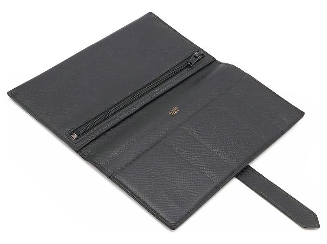 Hermès Cartera larga bi-fold Hermes Bearn Classic Negro - vista 6