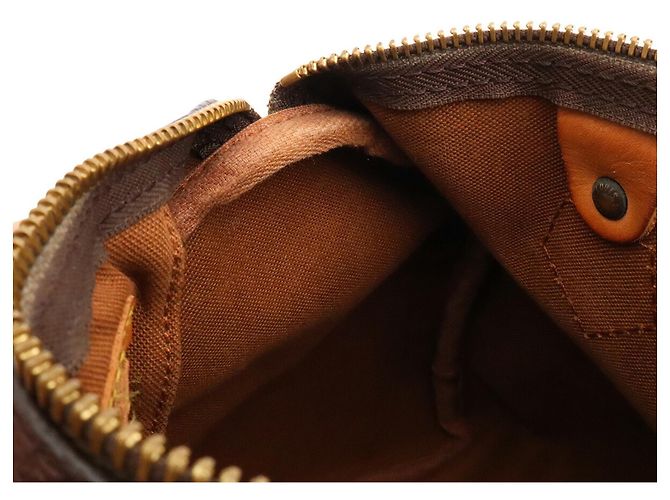 Borsa Louis Vuitton Monogram Speedy 25 Marrone Monogramma - vista 10
