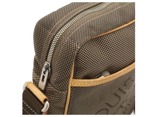 Borsa a tracolla Louis Vuitton Damier Geant Citadin Cachi - vista 6