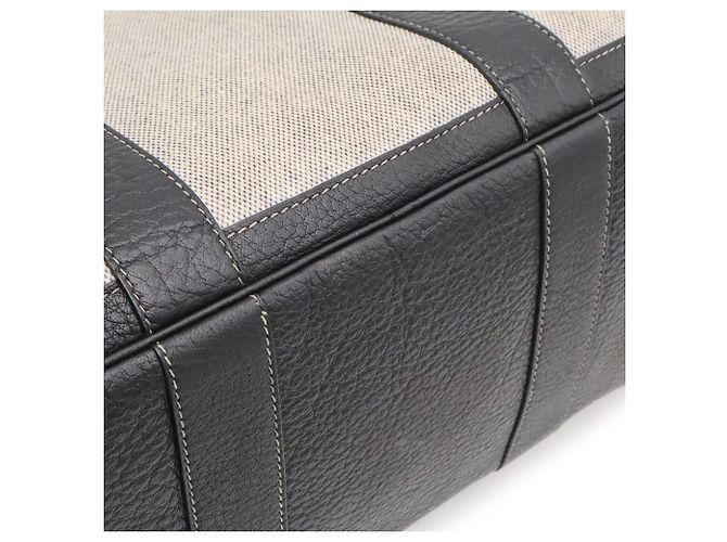 Hermès Borsa Tote Hermes Garden PM Marrone Nero - vista 10