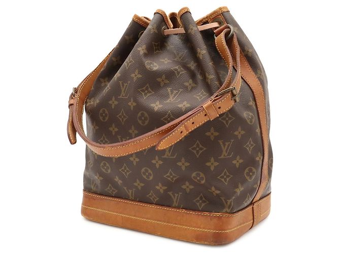 Bolsa de Ombro Louis Vuitton Monogram Noe Marrom - vista 3