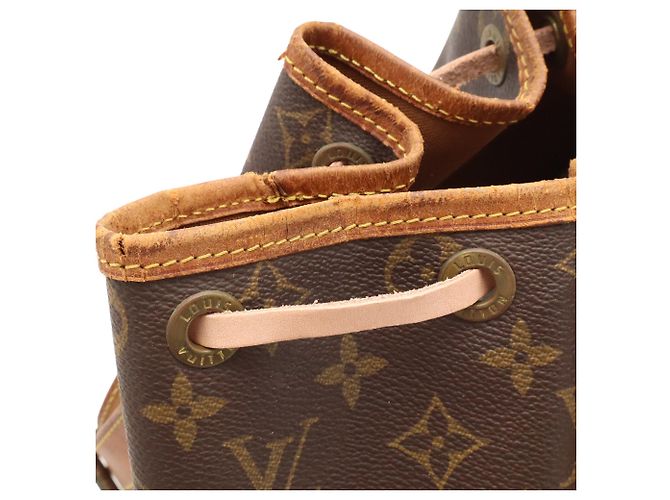 Bolsa de Ombro Louis Vuitton Monogram Noe Marrom - vista 8