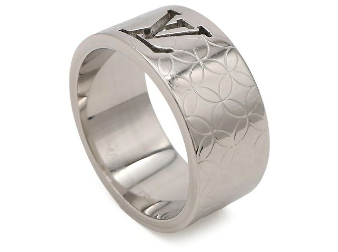 Louis Vuitton Bague Champs-Élysées Ring Argento - vista 3