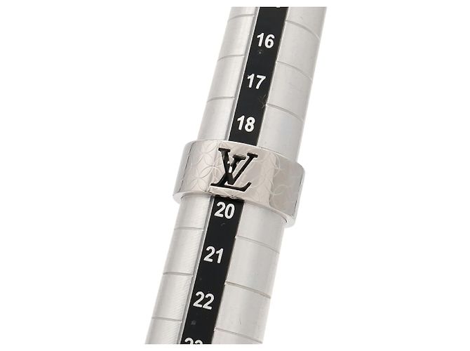 Louis Vuitton Bague Champs-Élysées Ring Argento - vista 7