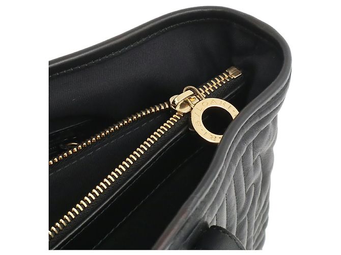 Bulgari Borsa Tote Bvlgari Parentesi Nero - vista 6