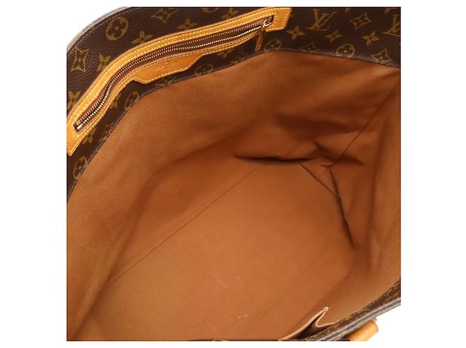 Borsa Cabas Alto Monogram Louis Vuitton Marrone - vista 6