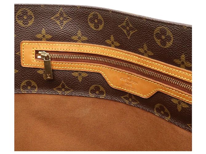 Borsa Cabas Alto Monogram Louis Vuitton Marrone - vista 7