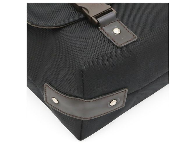 Borsa a mano e a tracolla Louis Vuitton Damier Geant Lou Nero Bianco - vista 4