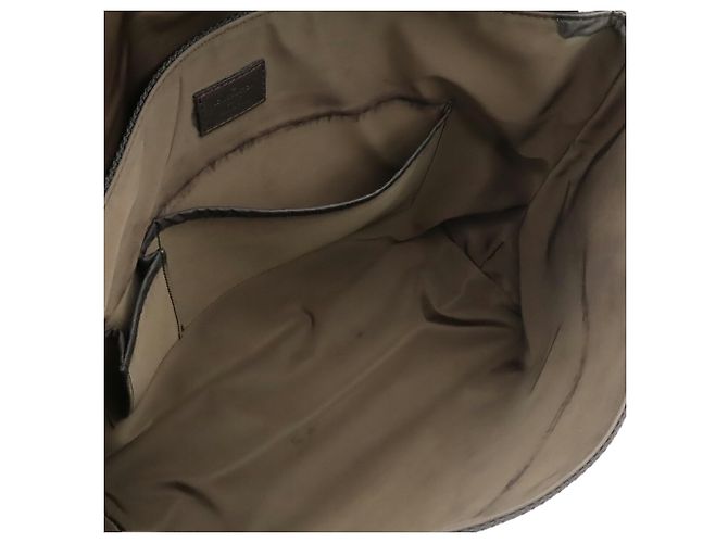 Borsa a mano e a tracolla Louis Vuitton Damier Geant Lou Nero Bianco - vista 8