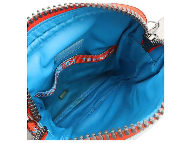 Borsa a tracolla/Pouch Chanel Sport Line Coco Mark Rosso Blu chiaro - vista 7