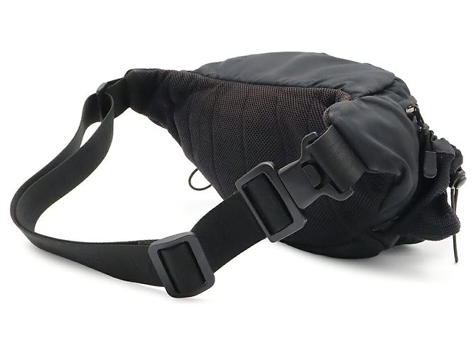 Chanel Sport Line Coco Mark Waist Pouch Nero - vista 3