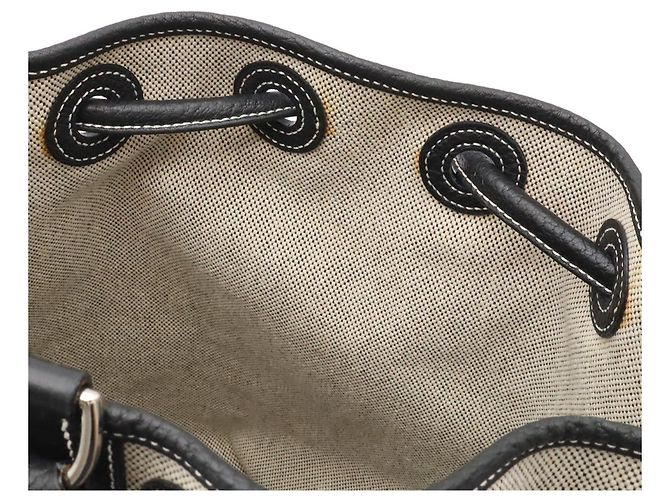 Hermès Sac Marine Recife MM Shoulder Bag Nero Bianco Grigio - vista 10
