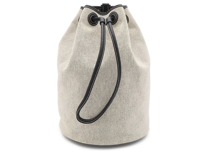 Hermès Sac Marine Recife MM Shoulder Bag Nero Bianco Grigio - vista 2