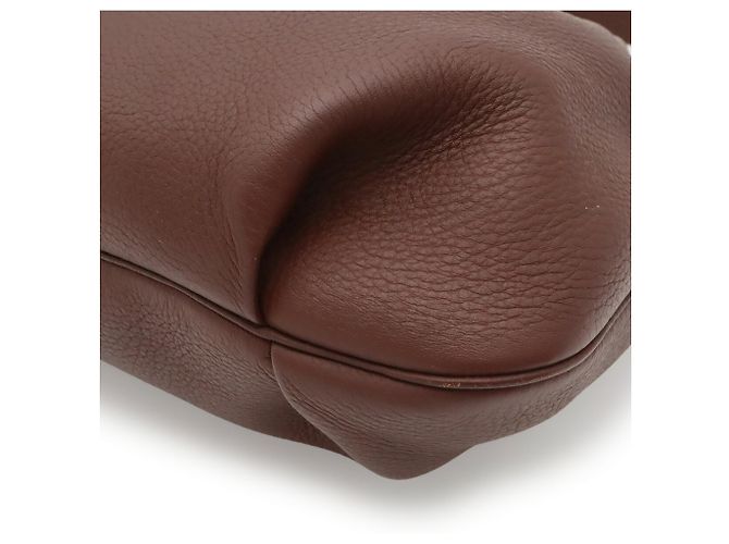 Hermès Hermes Rodeo 2 Deux Shoulder Bag Pochette Marrone Rosso Bordò - vista 4