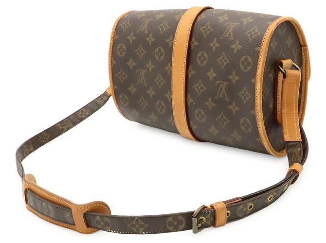 Borsa a tracolla Louis Vuitton Monogram Marne Marrone - vista 3