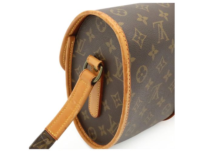 Borsa a tracolla Louis Vuitton Monogram Marne Marrone - vista 5